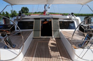 Sailing Yacht Myosotis -  Cockpit